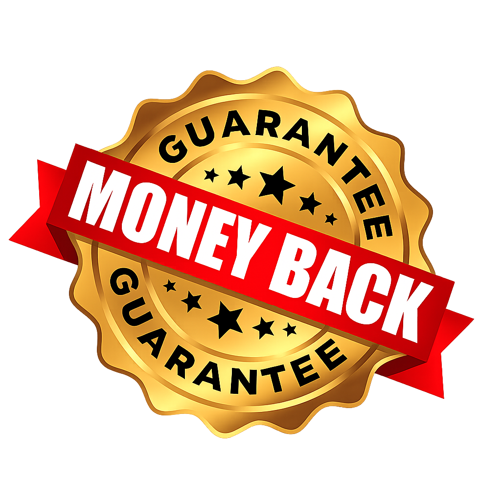 100% Money-Back Guarantee
